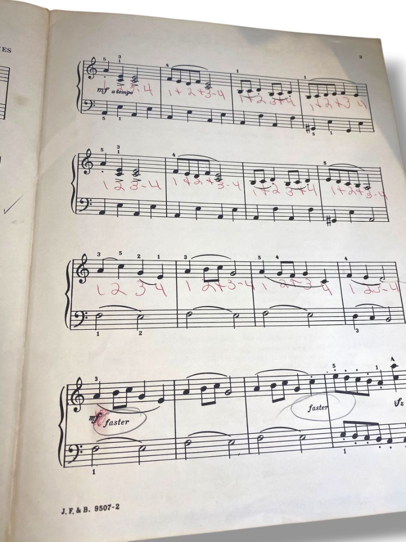 1964 Cherokee Clam-Bake Sheet Music by Kenneth Kimes No 9507 J Fischer & Bro