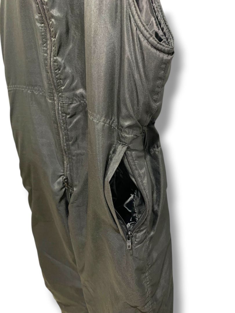 Small Sled Mate Womens Black Snow Bib Overalls Pants 160g Insulation