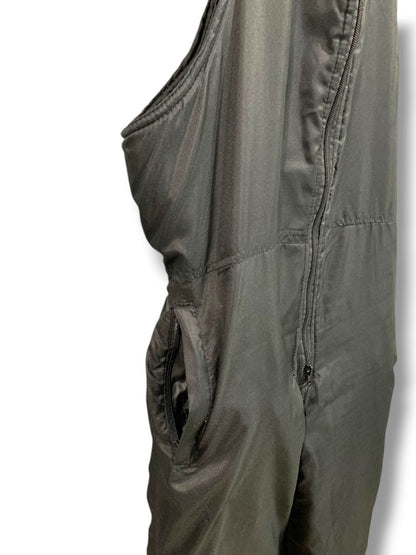Small Sled Mate Womens Black Snow Bib Overalls Pants 160g Insulation