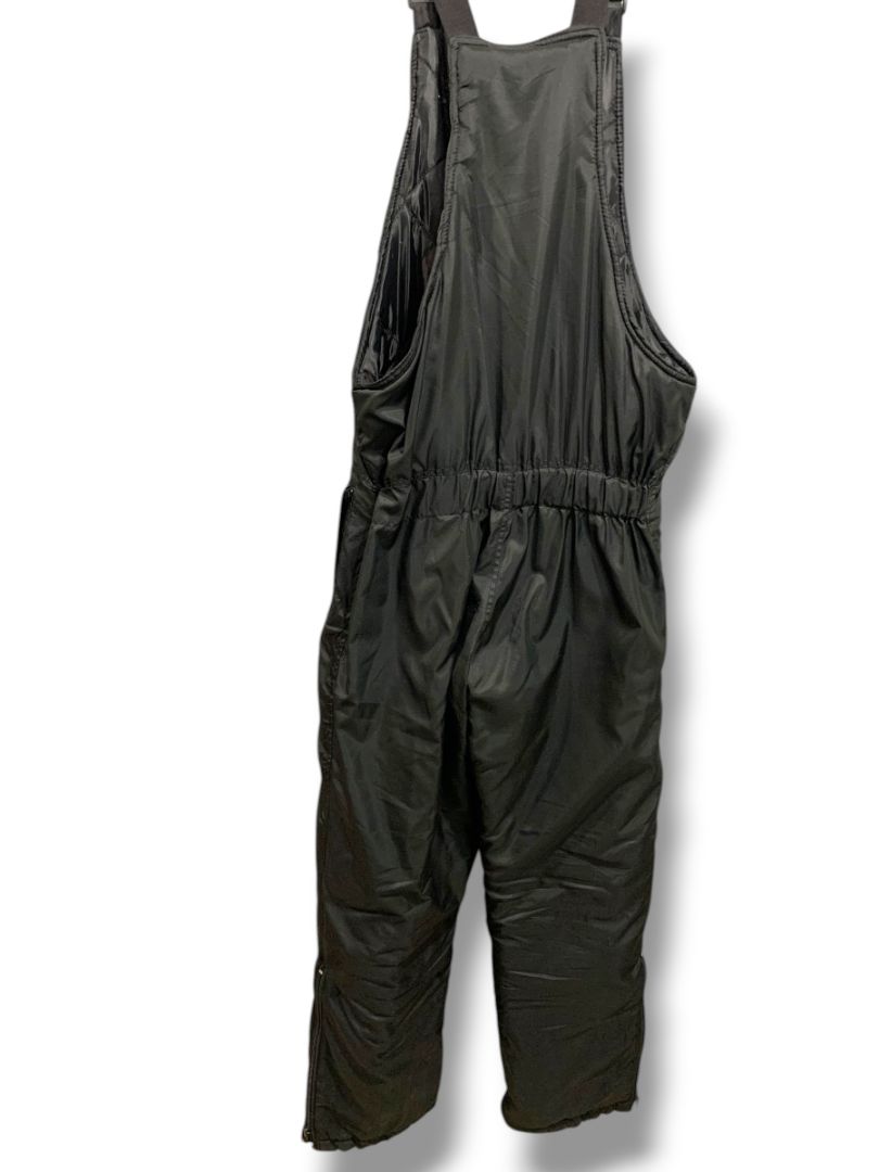 Small Sled Mate Womens Black Snow Bib Overalls Pants 160g Insulation