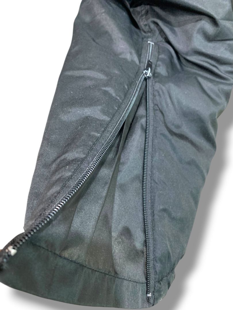Small Sled Mate Womens Black Snow Bib Overalls Pants 160g Insulation