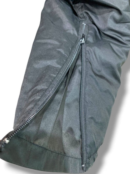 Small Sled Mate Womens Black Snow Bib Overalls Pants 160g Insulation