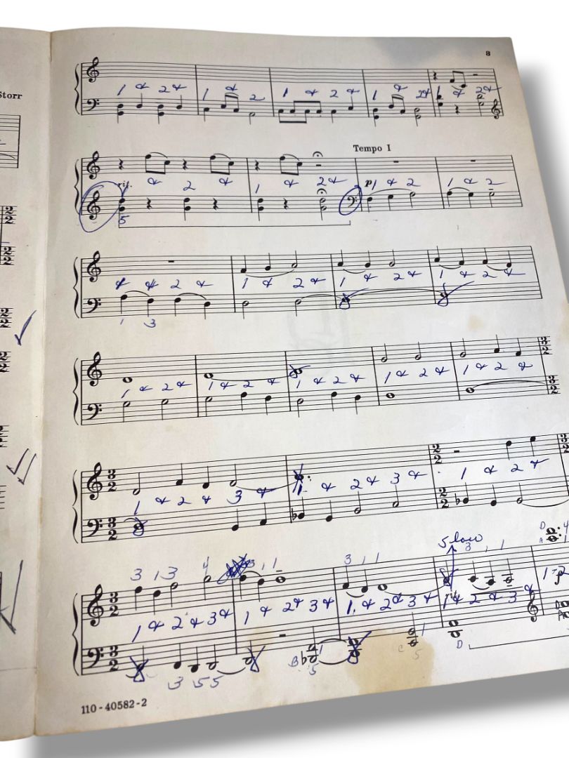 1967 Chant of the Bird Woman Sheet Music A Piano Solo by Sherman Storr