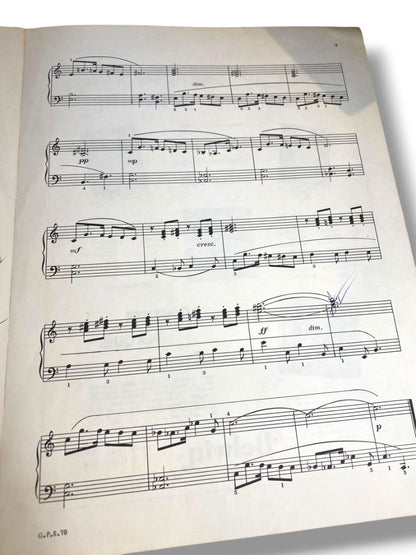 1969 Village Fair Sheet Music Carr Glover for Solo Piano Belwin Inc