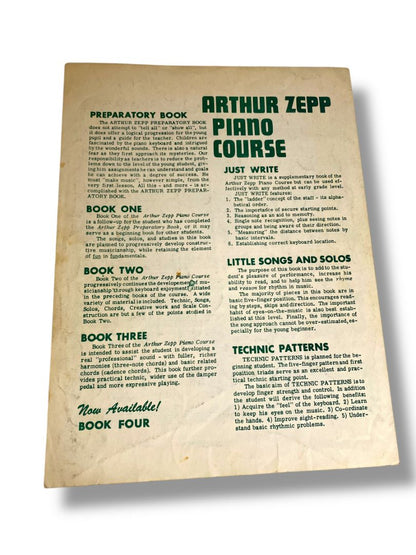 Vintage Sheet Music Scarborough Fair Piano Solo Arthur Zep Old English Song