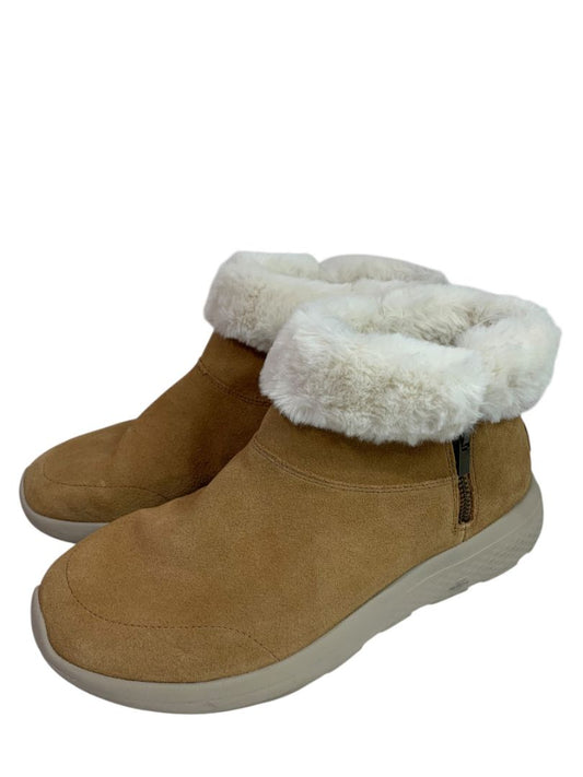 Size 10 Skechers Womens Wide Fit Skechers on the Go Ankle Boots 144430W
