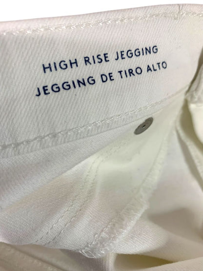 Size 8 Univeral Thread Womens New White Distressed Jeans Raw Hem
