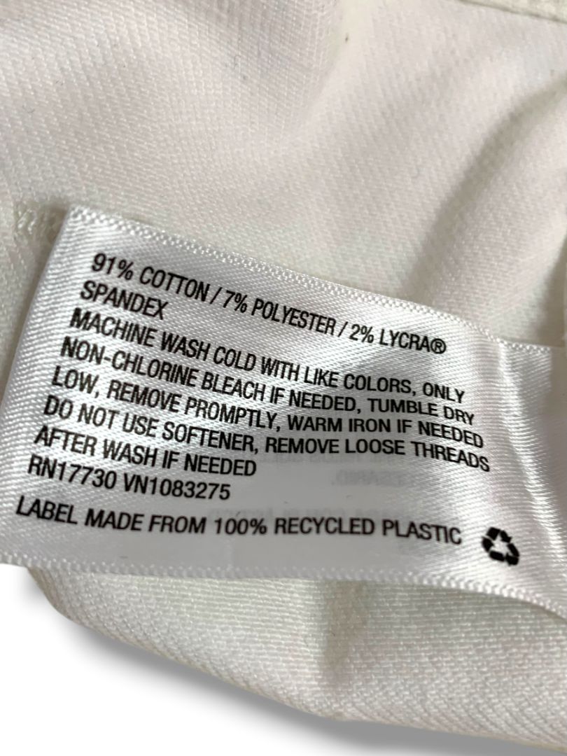 Size 8 Univeral Thread Womens New White Distressed Jeans Raw Hem