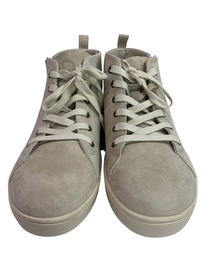 Size 10 Revitalign Womens Orthotic Perforated Suede Mid-Top Sneakers Emma