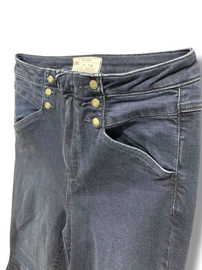 Size 28 Free People Maddox Denim Womens Flare Leg Jeans Retro Style