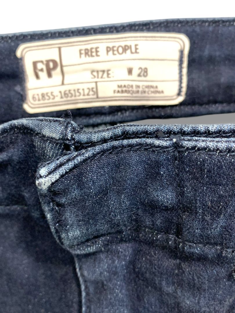 Size 28 Free People Maddox Denim Womens Flare Leg Jeans Retro Style