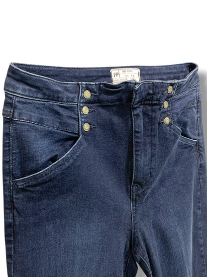 Size 28 Free People Maddox Denim Womens Flare Leg Jeans Retro Style