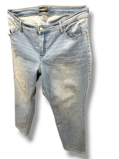 22R Torrid Womens Plus Size Light Wash Denim Jeans 27" Inseam