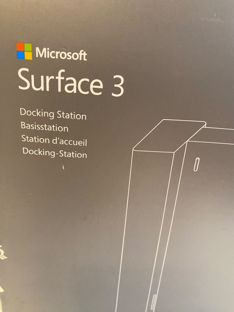 Microsoft Docking Station for Surface 3 New Open Box GJ3-00009-US