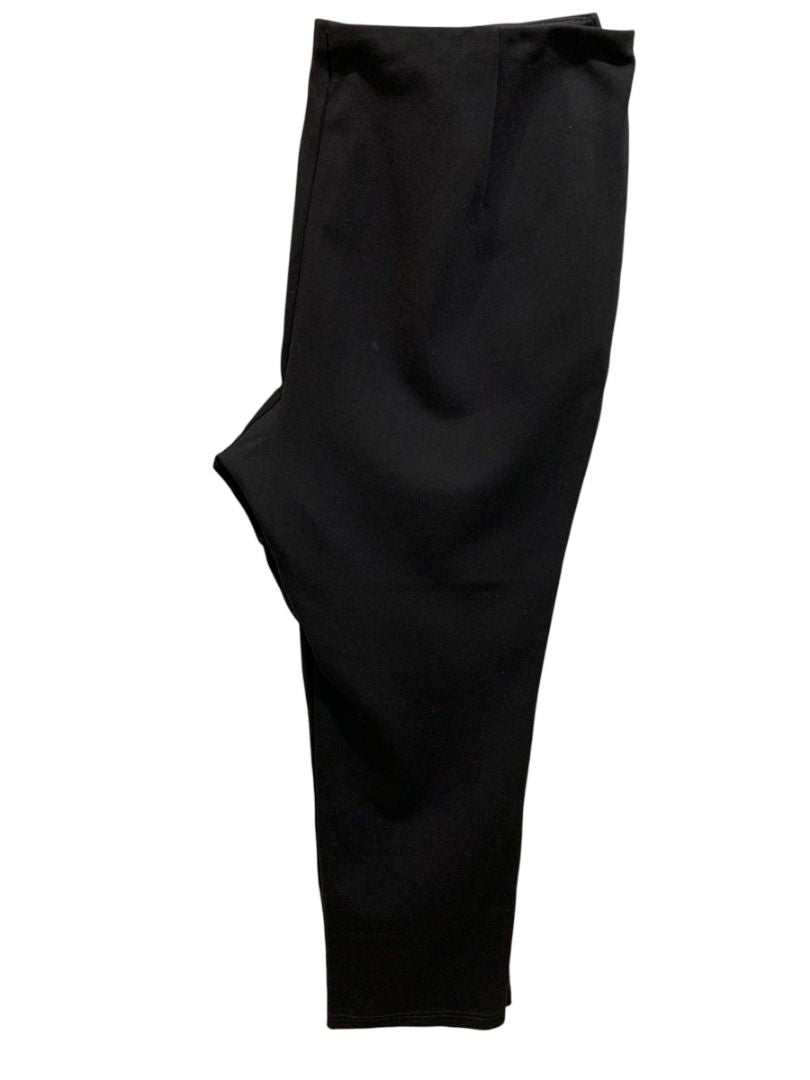 Size 20WP Belle by Kim Gravel Womens Pull On Black Pants Pockets