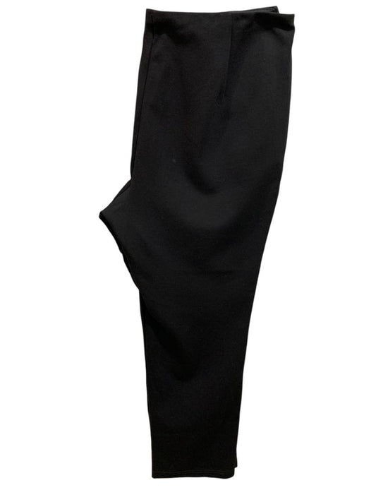 Size 20WP Belle by Kim Gravel Womens Pull On Black Pants Pockets