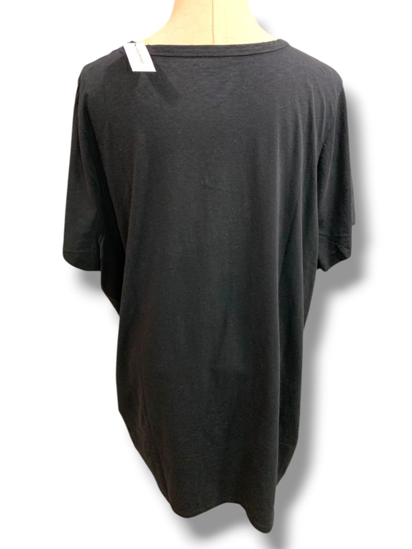 26/28 Lane Bryant Womens Plus Size New Ruched Side V-Neck Tshirt