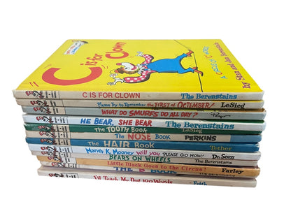 Lot of 12 Bright and Early Books for Beginning Beginners Hardcover