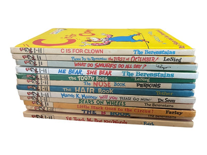 Lot of 12 Bright and Early Books for Beginning Beginners Hardcover