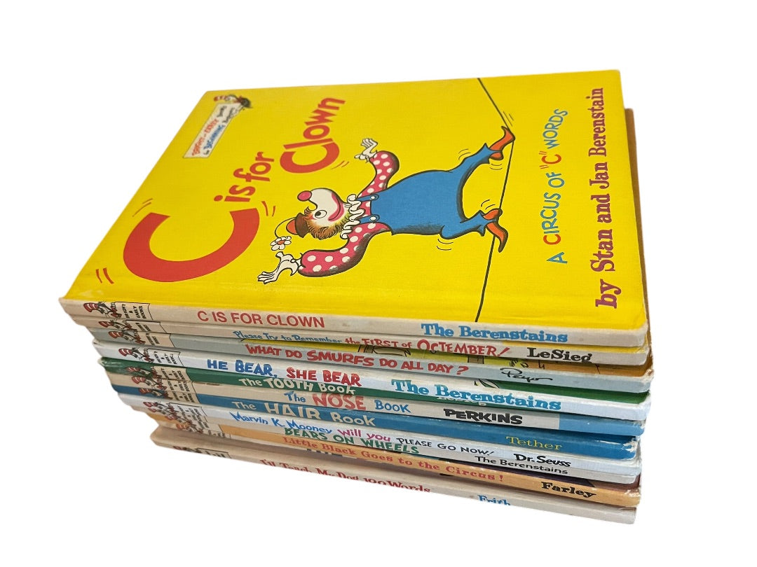 Lot of 12 Bright and Early Books for Beginning Beginners Hardcover