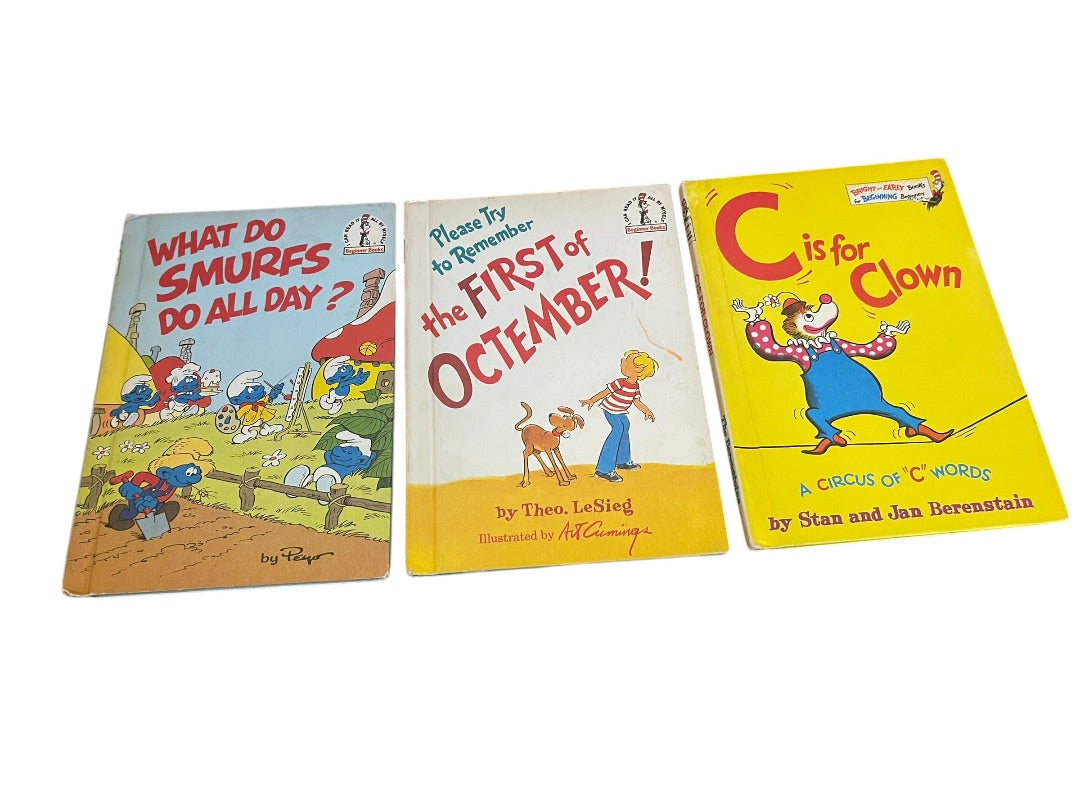 Lot of 12 Bright and Early Books for Beginning Beginners Hardcover
