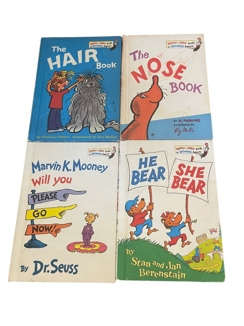 Lot of 12 Bright and Early Books for Beginning Beginners Hardcover