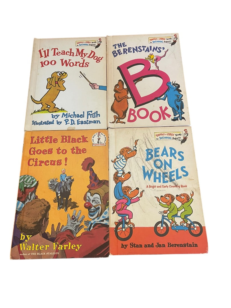 Lot of 12 Bright and Early Books for Beginning Beginners Hardcover