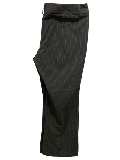 Size 18 New York & Co Womens New Charcoal Striped Dress Pants Trousers Stretch