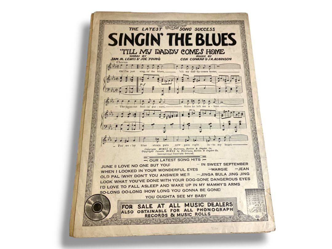 1920 There is One Girl (Will She Ever Be Mine?) Sheet Music Kilgour Scanlon