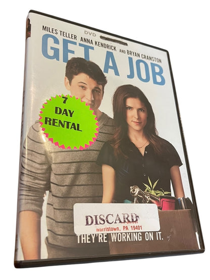 Get A Job DVD Anna Kendrick Miles Teller Bryan Cranston Rated R