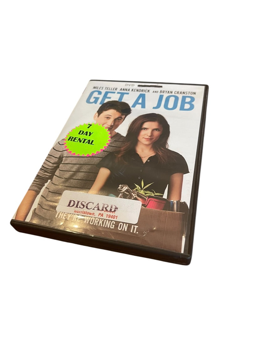 Get A Job DVD Anna Kendrick Miles Teller Bryan Cranston Rated R