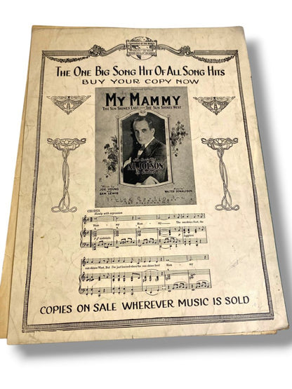 1921 Cry Baby Blues Young Lewis Sheet Music Meyer Irving Berlin Inc
