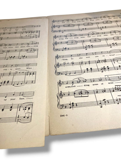 1920 Cuddling Arms Sheet Music Lewis Young Jerome Waterson Berlin & Snyder