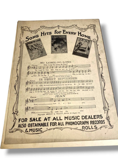 1920 Cuddling Arms Sheet Music Lewis Young Jerome Waterson Berlin & Snyder