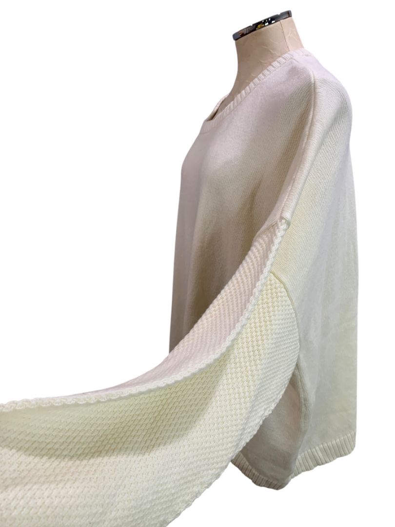 Size 4X Candace Cameron Bure Womens Cream Soft Sweater