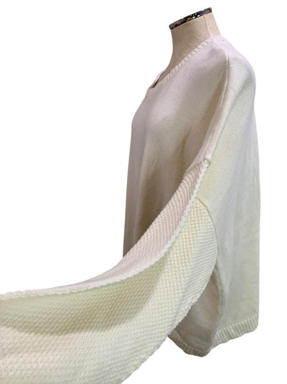 Size 4X Candace Cameron Bure Womens Cream Soft Sweater