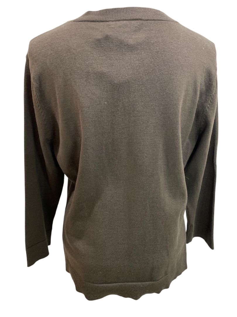 Size XL New York & Co Womens New Cardigan Sweater Embellished Brown