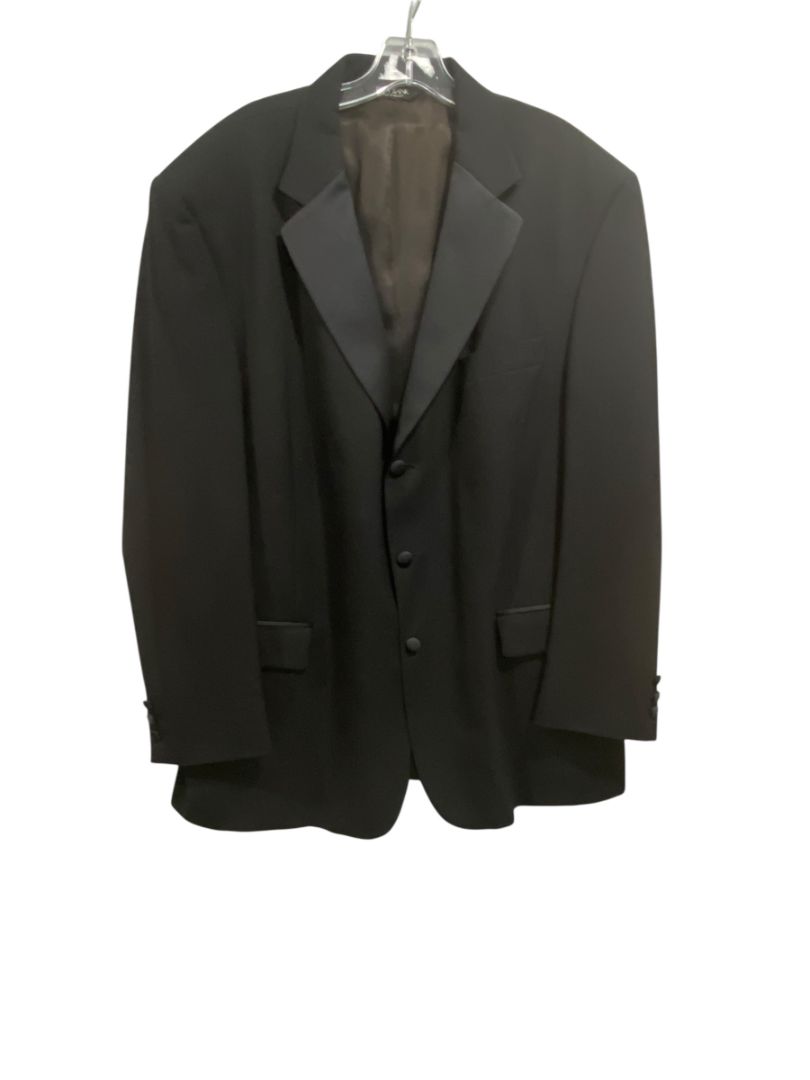 Size 46R Jos A Bank Mens Black Tuxedo Jacket 100% Wool