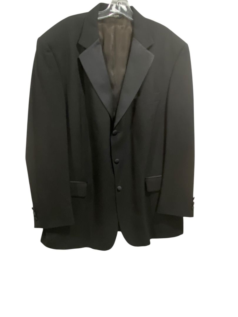 Size 46R Jos A Bank Mens Black Tuxedo Jacket 100% Wool