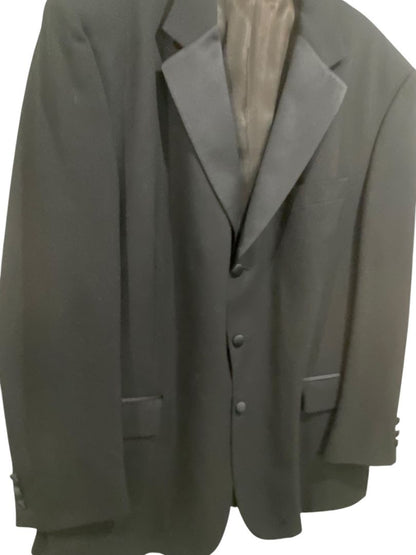 Size 46R Jos A Bank Mens Black Tuxedo Jacket 100% Wool