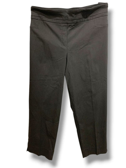 Size 24W Zac & Rachel Woman New Black Slim Ankle Pull On Pants Plus Size