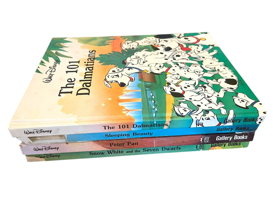 Disney Classic Series: Sleeping Beauty, Peter Pan, 101 Dalmations & Snow White Hardcover