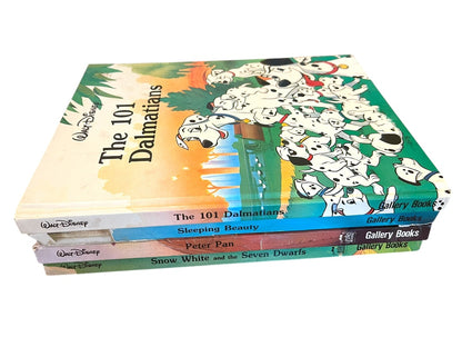 Disney Classic Series: Sleeping Beauty, Peter Pan, 101 Dalmations & Snow White Hardcover