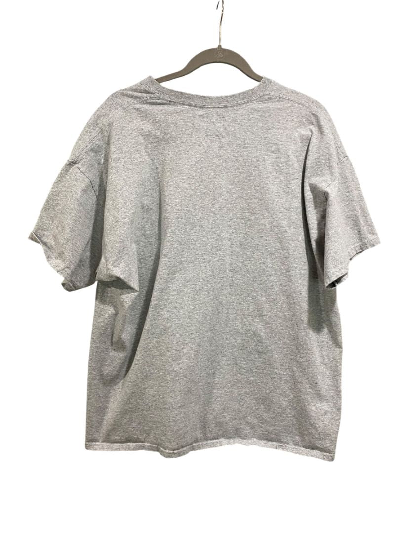 Size 2XL NFL Team Apparel Mens Pittsburgh Steelers Tshirt Gray