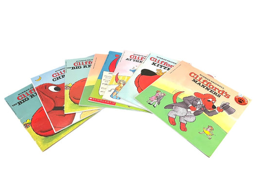 Lot of 8 Clifford Norman Bridwell Paperback Books The Big Red Dog
