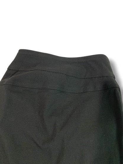 Size 22W Coldwater Creek Womens Plus Size Pull On Black Pants Stretch Crop