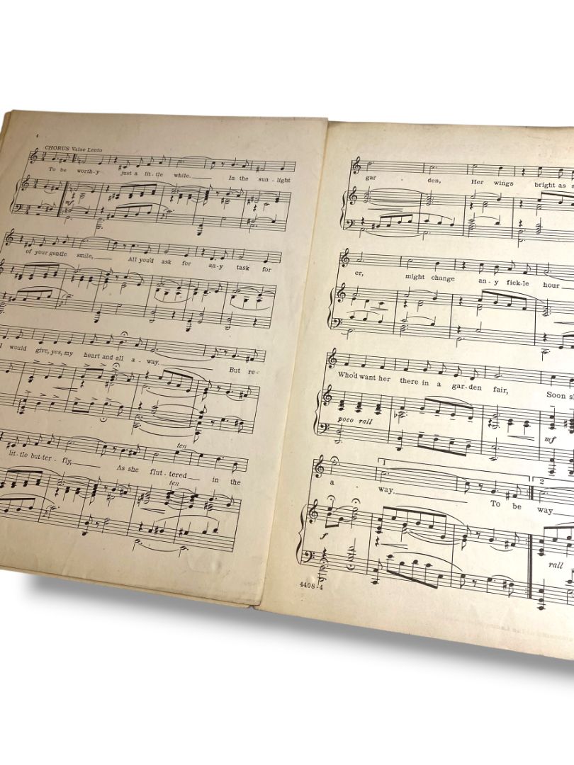 1919 To Be Worthy (To Love You)  Sheet Music Irene A Musical Comedy Leo Feist
