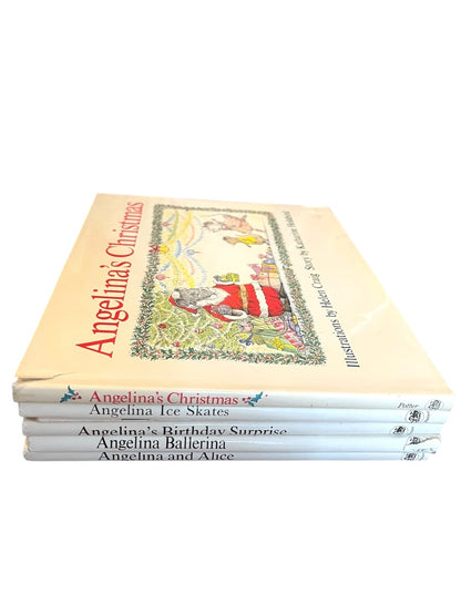Lot of 6 Angelina Books 1 Paperback 5 Hardcover Holabird