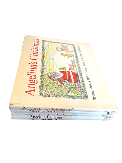 Lot of 6 Angelina Books 1 Paperback 5 Hardcover Holabird