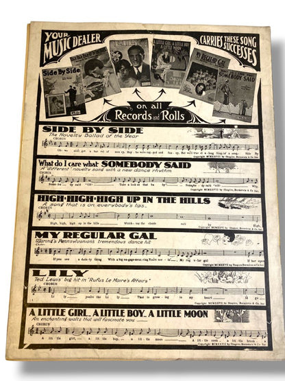 1927 Bye-Bye, Pretty Baby Sheet Music Gardner Hamilton Shapiro Bernstein & Co